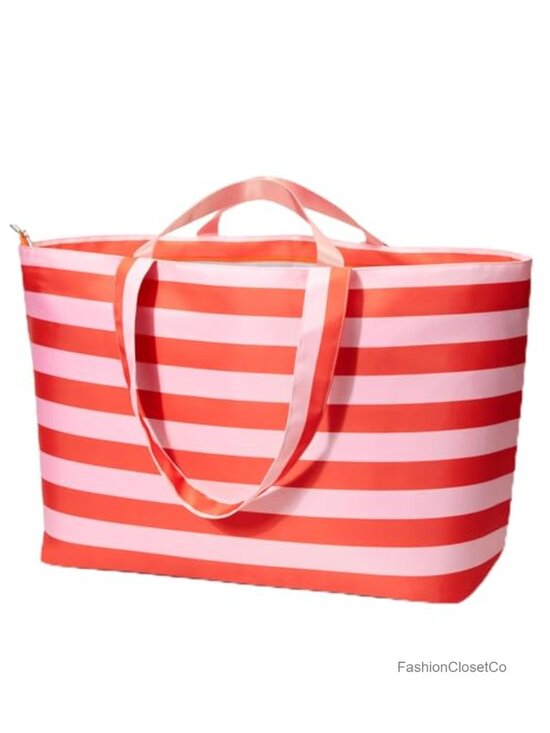Handbags - Extra Large 58L Duffle Travel Tote Bag with Zipper, Water-Resistant Nylon,